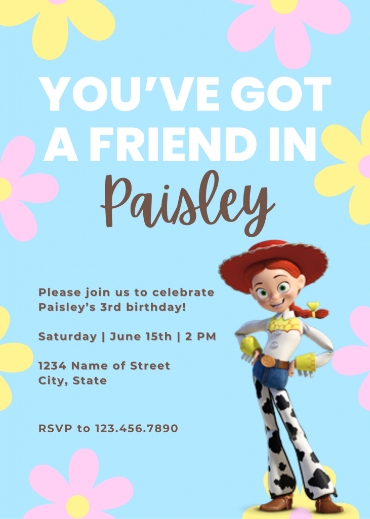 Custom digital party designs